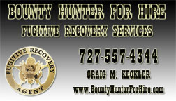 Bounty Hunter For Hire Business Card designed by ~piscean ♓ delusions