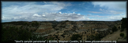 devil's canyon, by stephen conklin, jr. of pisceandelusions.org