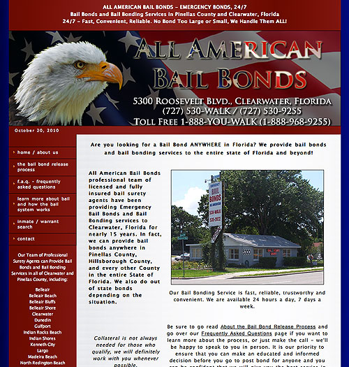 All American Emergency Bail Bonds in Clearwater, Florida - Bail Bonding Services in Pinellas, Pasco and Hillsborough County, Florida