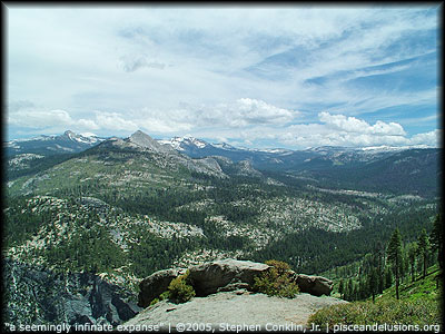 "a seemingly infinate expanse at yosemite" | &copy;2005, Stephen Conklin, Jr. | pisceandelusions.org