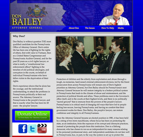 Don Bailey for Pennsylvania Attorney General