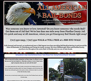 All American Emergency Bail Bonds, Clearwater and Pinellas County, Florida Bail Bonds and Bail Bonding Services