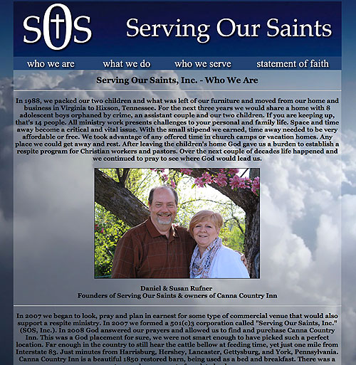 Serving Our Saints - Christian Ministry and Biblical Retreat near Harrisburg, Gettysburg, York, and Hershey Pennsylvania