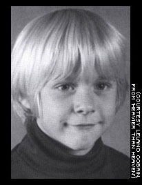 Kurt Cobain, 1st Grade, from Leland Cobain